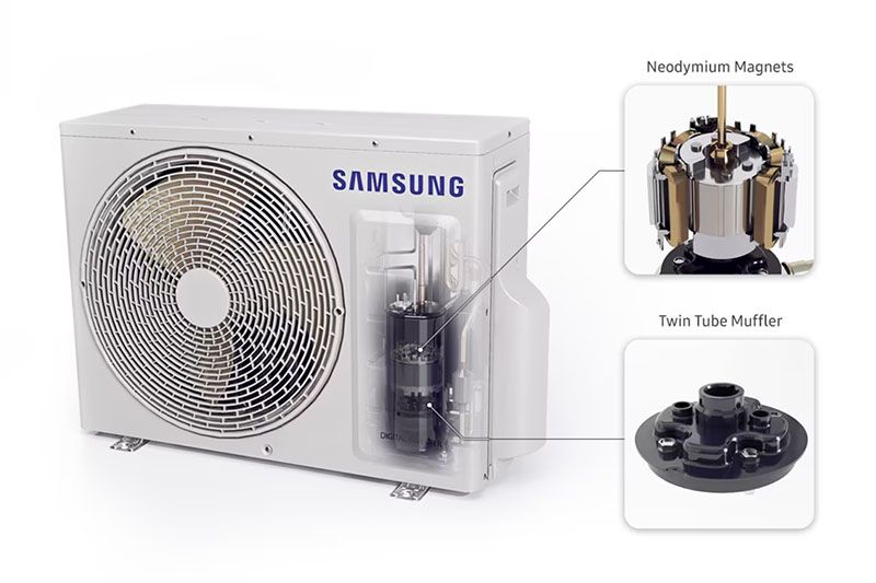 Máy nén Twin BLDC Rotar đảm bảo hiệu suất vận hành lớn, tiết kiệm điện hiệu quả 