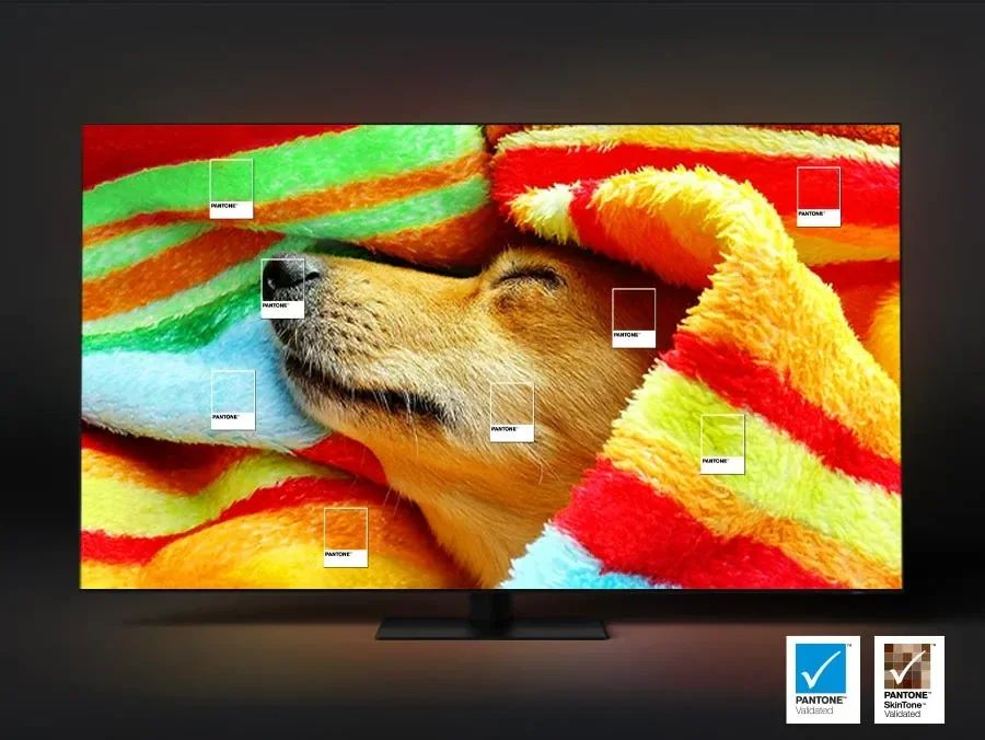 Smart tivi Samsung QA65Q80D 65 inch QLED 4K 11 Màu sắc của smart tivi Samsung QA65Q80D chuẩn PANTONE