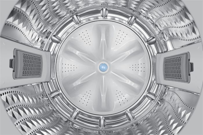 Lồng giặt kim cương làm bằng thép không gỉ nâng cao hiệu suất giặt đồ