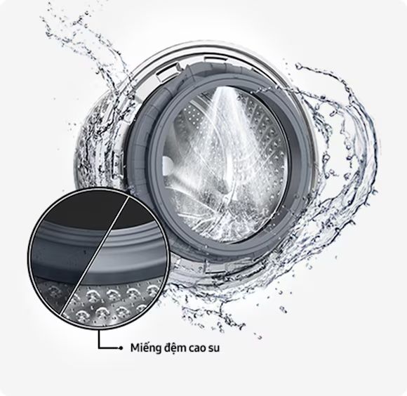 Samsung WD95T4046CE/SV còn được tích hợp chế độ vệ sinh lồng giặt Drum Clean+