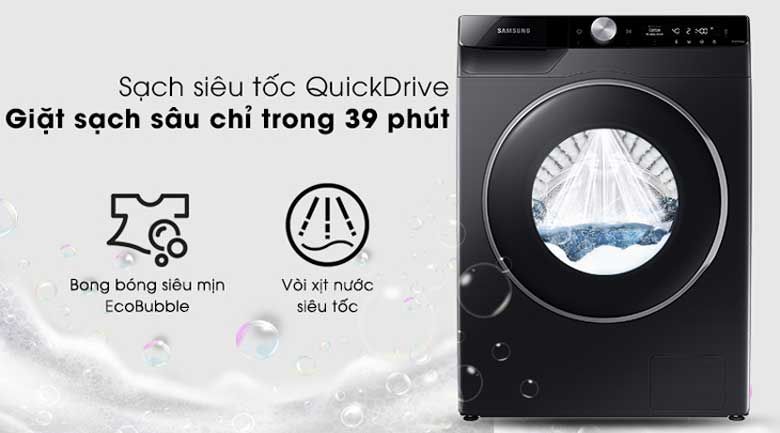 QuickDrive là chế độ sử dụng vòi xịt siêu nhanh và mạnh mẽ