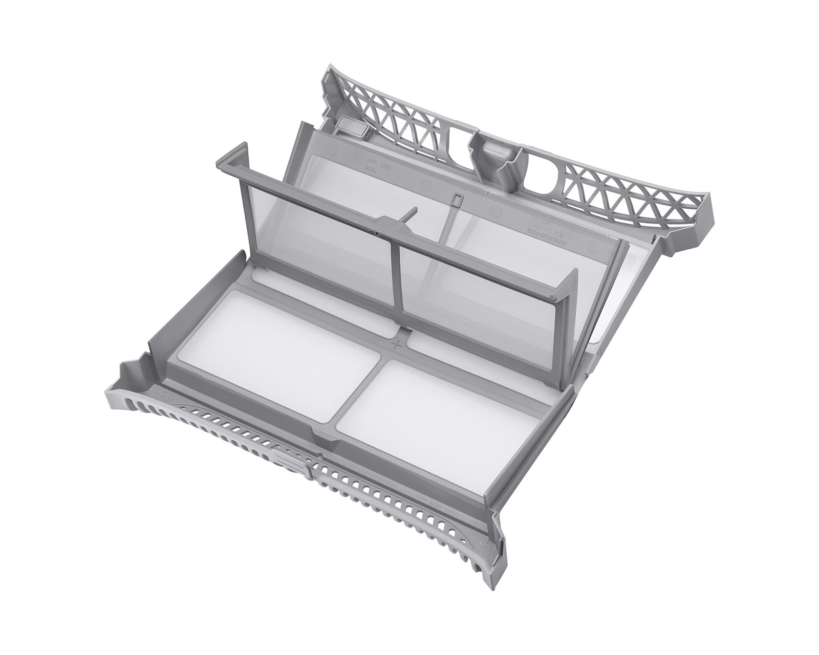 Bộ lọc xơ vải 2 trong 1 giúp lọc sạch xơ vải bụi bẩn