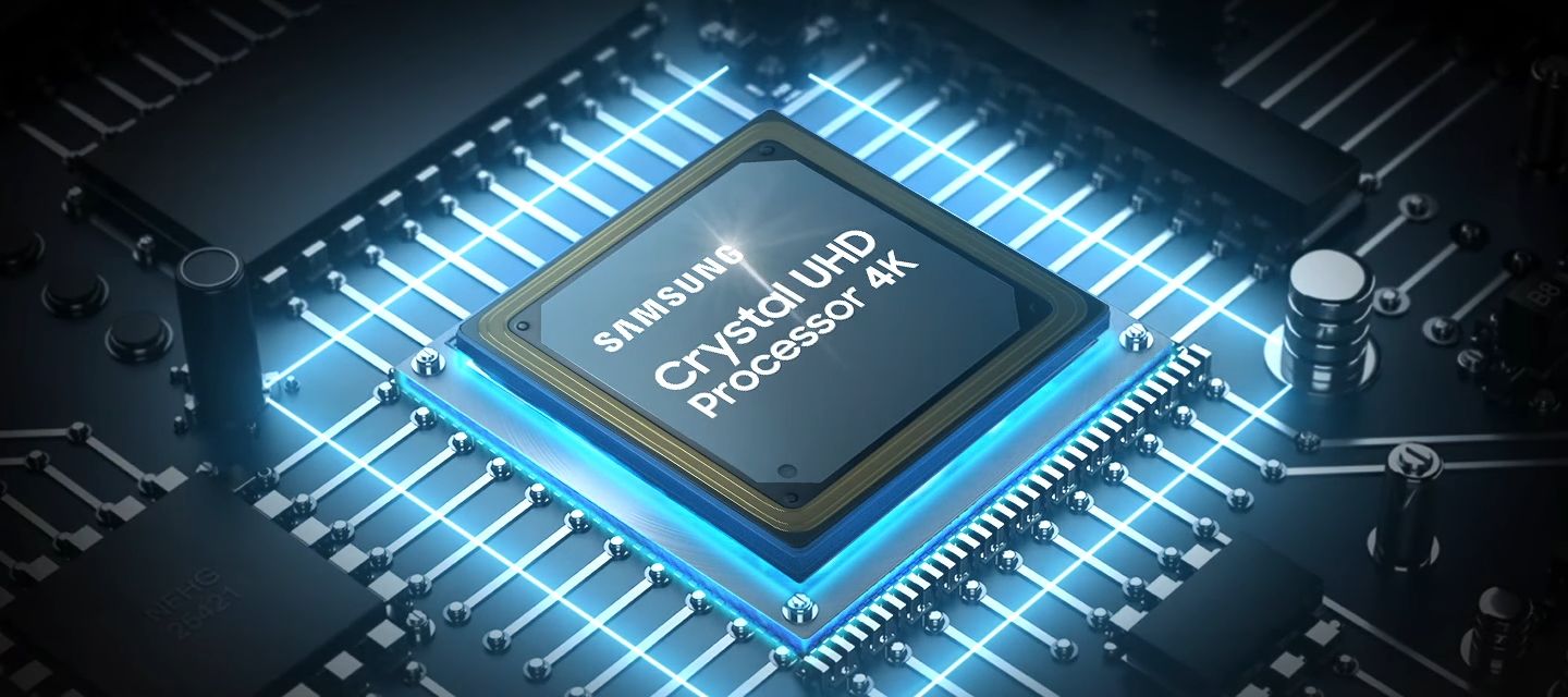 Samsung UA43U8500F sử dụng bộ xử lý hình ảnh Crystal 4K