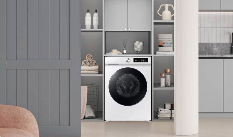 Máy giặt Samsung WW10DB7U34GWSV Bespoke Inverter 10 kg 2 Samsung WW10DB7U34GWSV sở hữu thiết kế Bespoke