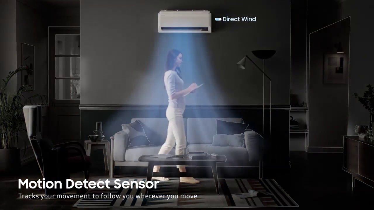 Khám phá thêm về điều hòa Samsung Wind Free 4 Thiết kế cải tiến mang gió đi xa hơn đến 15 mét