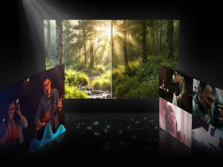 Chế độ AI với menu truy cập nhanh giúp bạn dễ dàng lựa chọn chế độ phù hợp 