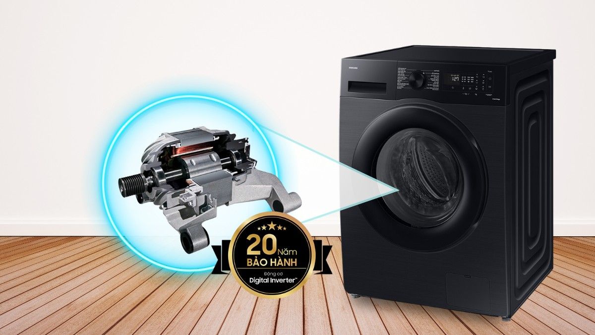 Máy giặt Samsung 12kg - Giải pháp cho gia đình đông người 4 Trang bị động cơ Digital Inverter